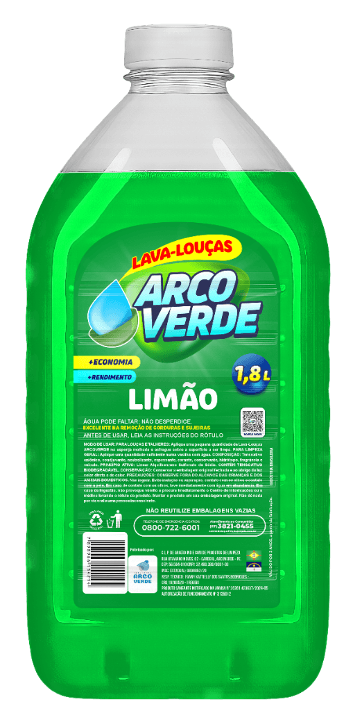 Lava-Louças Limão 1,8L