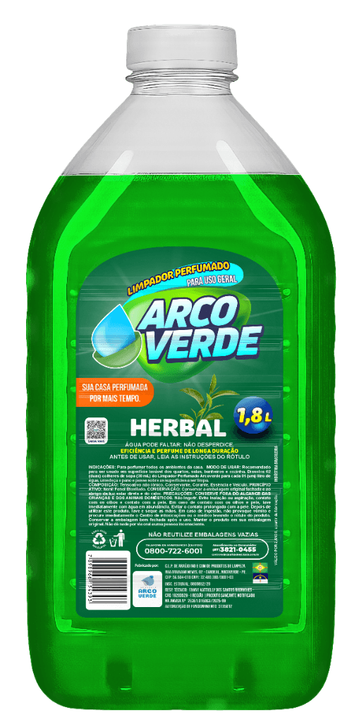 Limpador Perfumado Herbal 1,8L