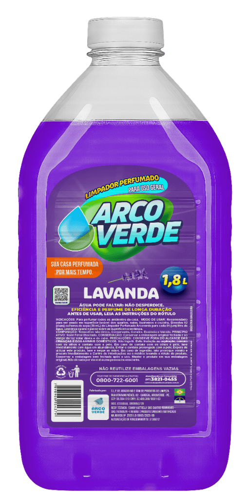 Limpador Perfumado Lavanda 1,8L