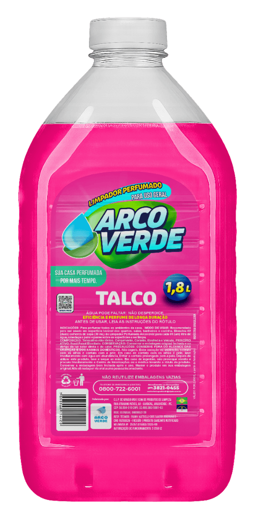 Limpador Perfumado Talco 1,8L