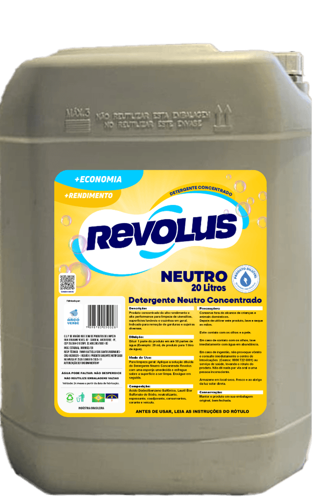 Detergente Neutro Concentrado 20L