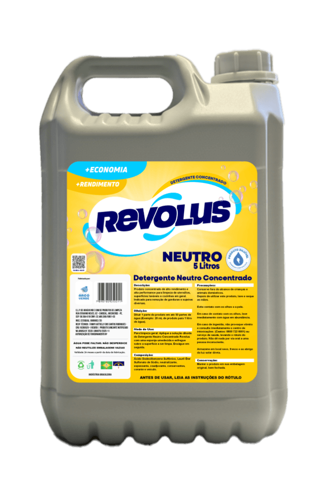 Detergente Neutro Concentrado 5L