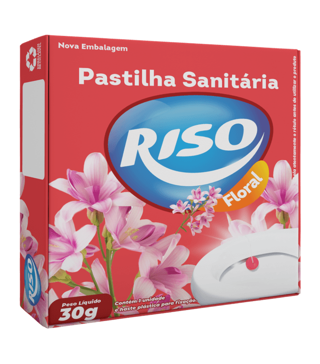 Pastilha Sanitária Floral 30g