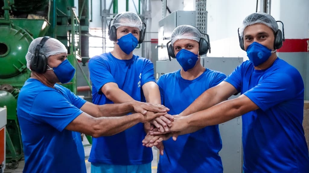 Equipe Indústria Arcoverde em operação
