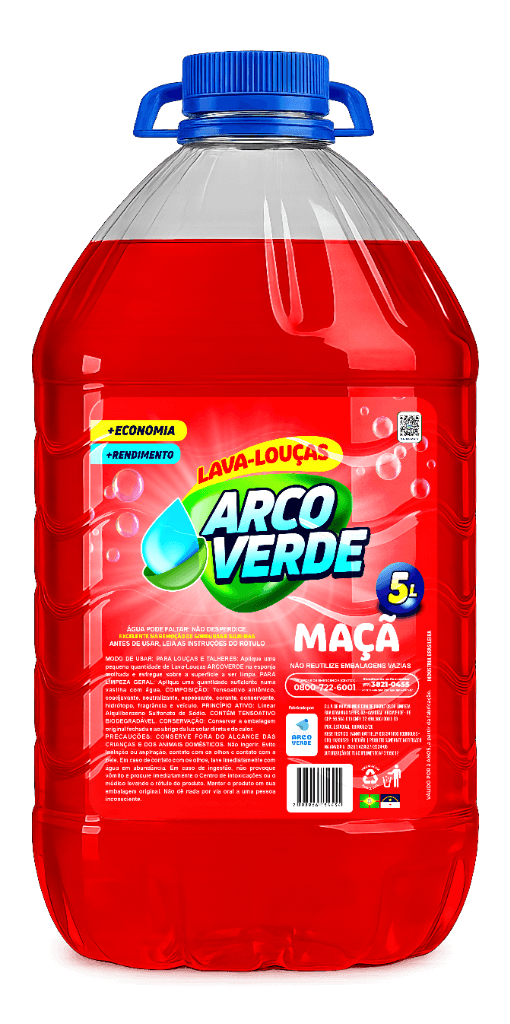 Lava-Louças Maçã 5L