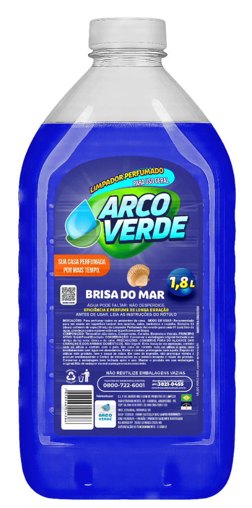 Limpador Perfumado Brisa do Mar 1,8L