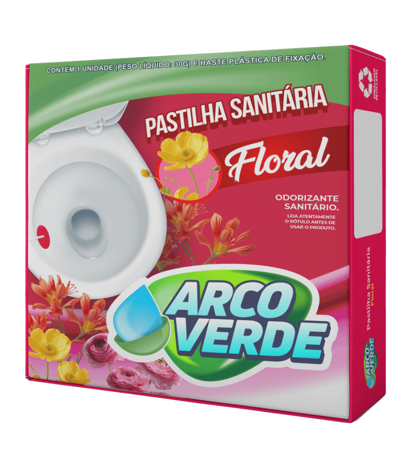 Pastilha Sanitária Floral