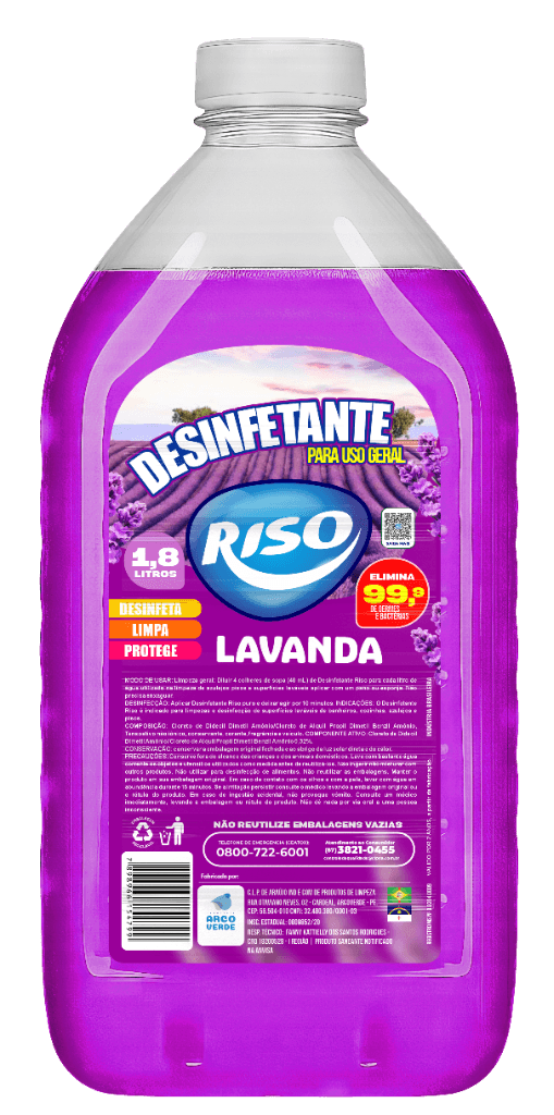 Desinfetante Lavanda 1,8L