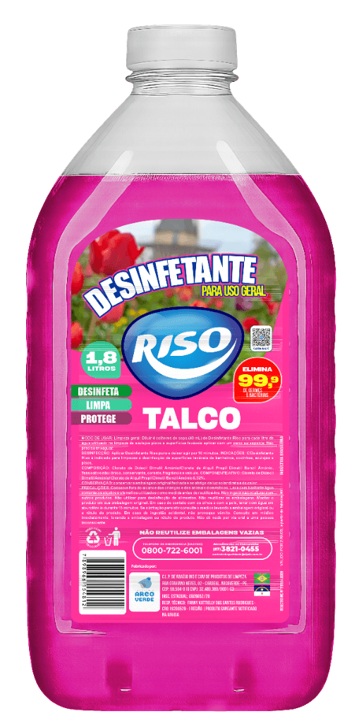 Desinfetante Talco 1,8L
