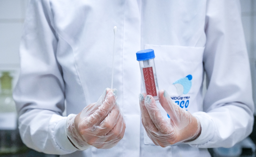 Controle de qualidade laboratorial da Indústria Arcoverde